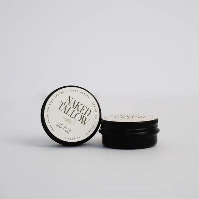 Tallow Lip Balm 10ml by NAKED TALLOW