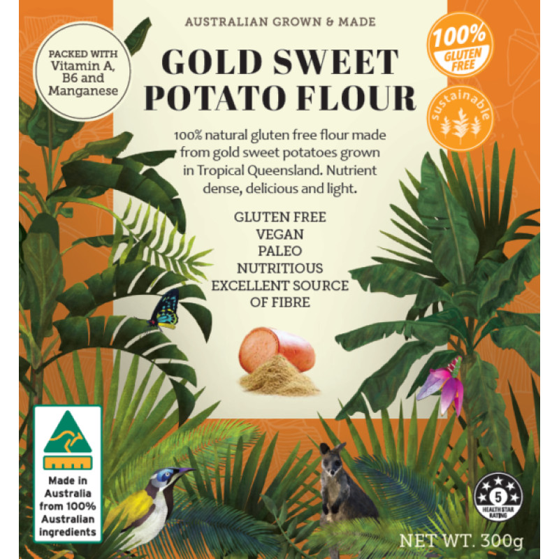 Gold Sweet Potato Flour 300g by NATURAL EVOLUTION