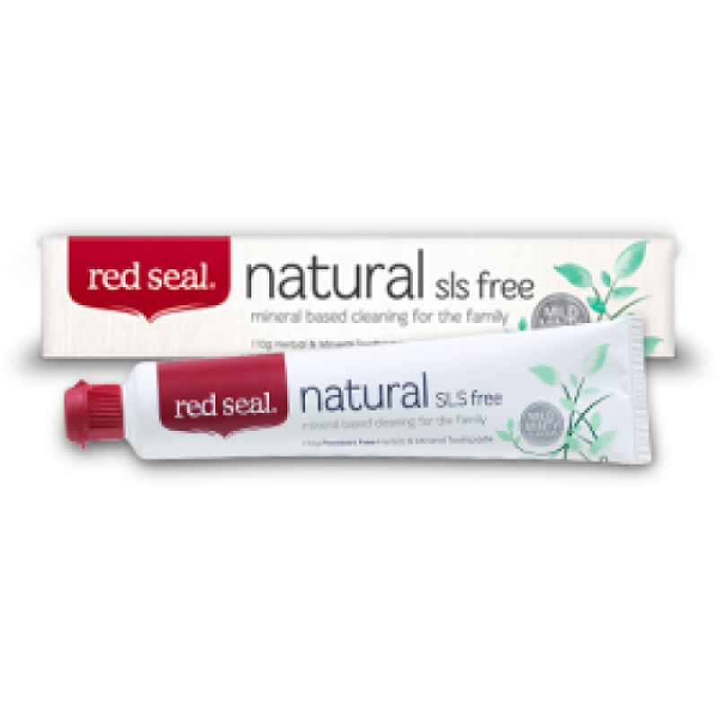Natural Toothpaste SLS Free 110g by RED SEAL