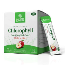 Extra Strength Chlorophyll Sticks (30) Crisp Apple by NATURE'S SUNSHINE
