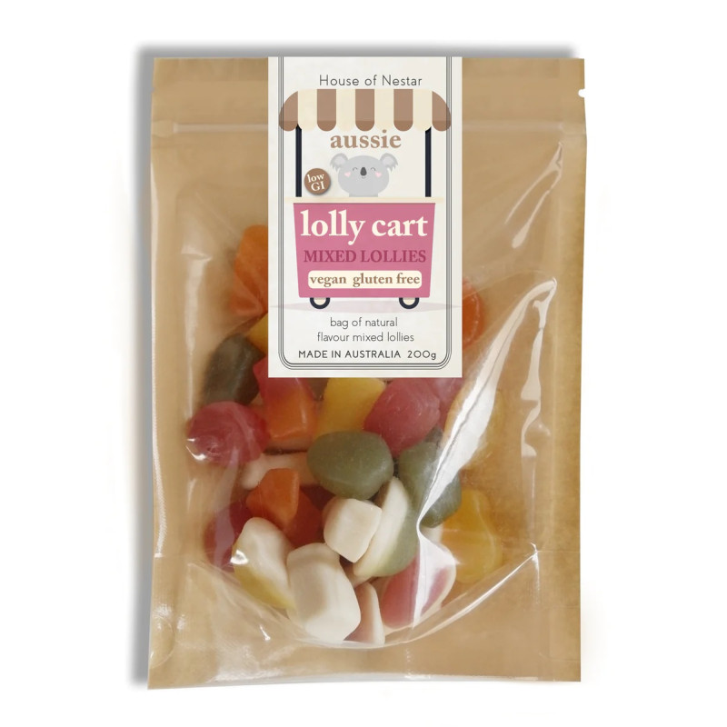 Lolly Cart Mixed Lollies 200g by HOUSE OF NESTAR