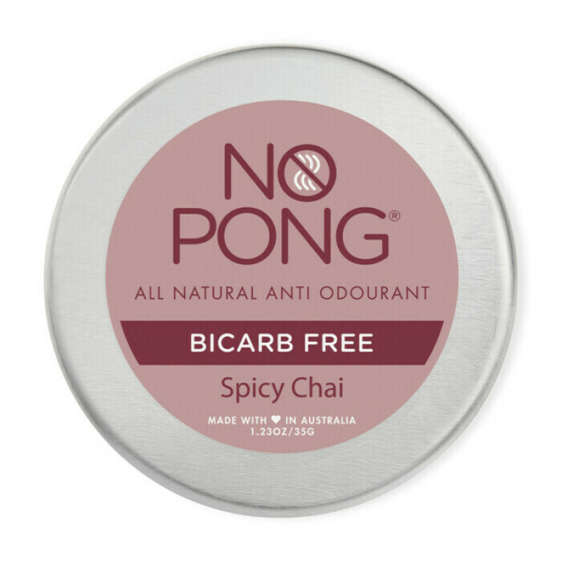 Spicy Chai Bicarb Free Deodorant Paste 35g by NO PONG