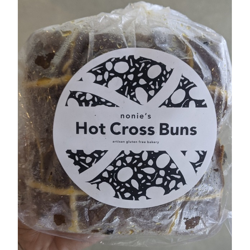 Hot Cross Buns - Classic (4 Pack) by NONIE'S