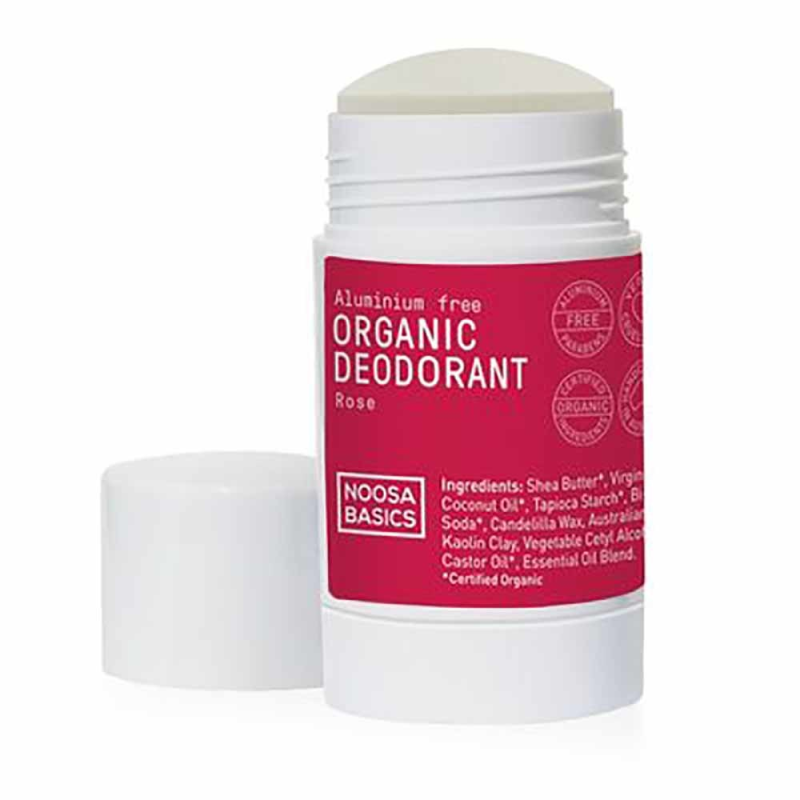 Deodorant Stick - Rose & Frankincense 60g by NOOSA BASICS