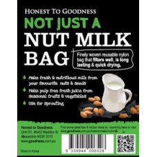 Nut Milk Bag by HONEST TO GOODNESS