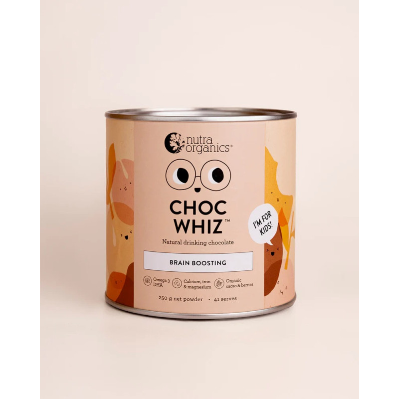 Choc Whiz 250g by NUTRA ORGANICS