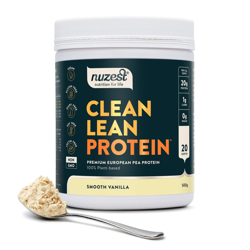 Clean Lean Protein - Smooth Vanilla 500g by NUZEST