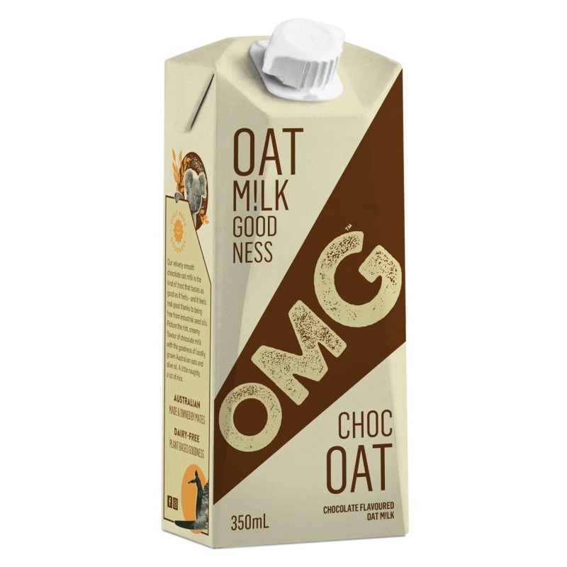 OMG Choc Oat Milk 350ml by OAT MILK GOODNESS