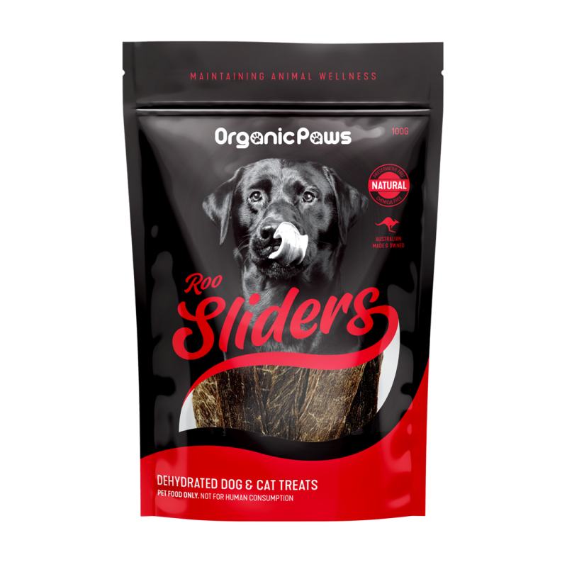 Roo Sliders 100g by ORGANIC PAWS