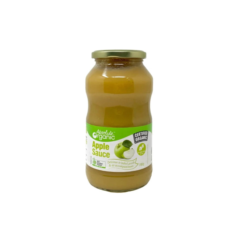 Organic Apple Sauce 700g by ABSOLUTE ORGANIC
