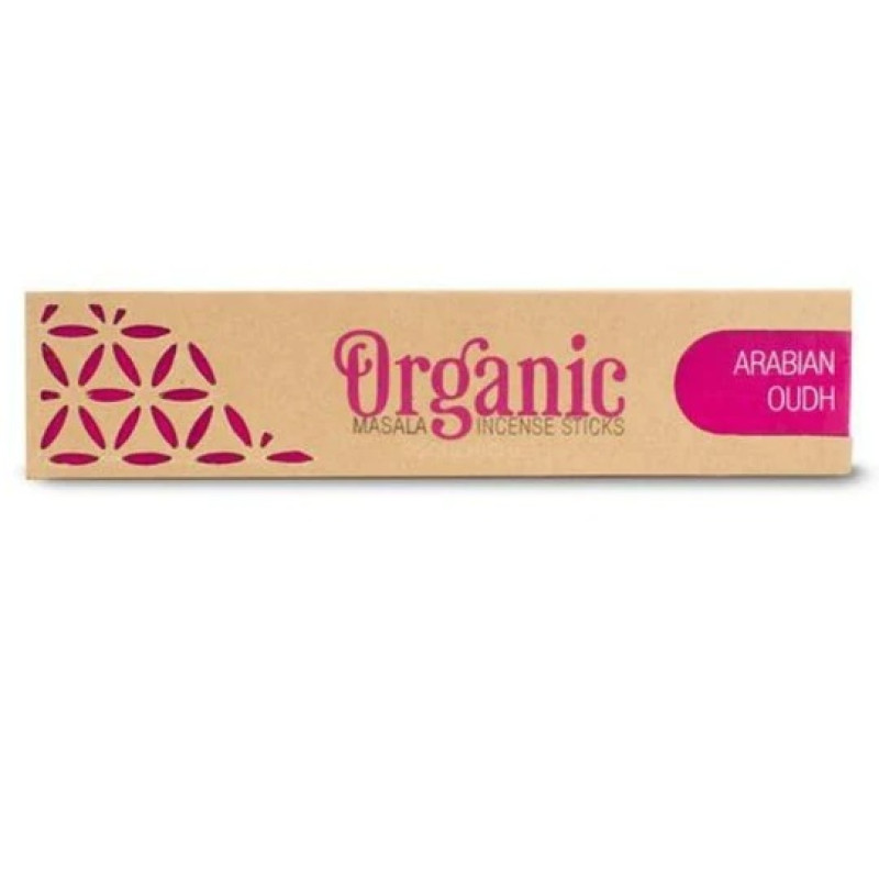 Masala Incense Sticks Arabian Oudh 15g by ORGANIC GOODNESS