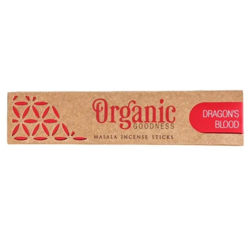 Masala Incense Sticks Dragon's Blood 15g by ORGANIC GOODNESS