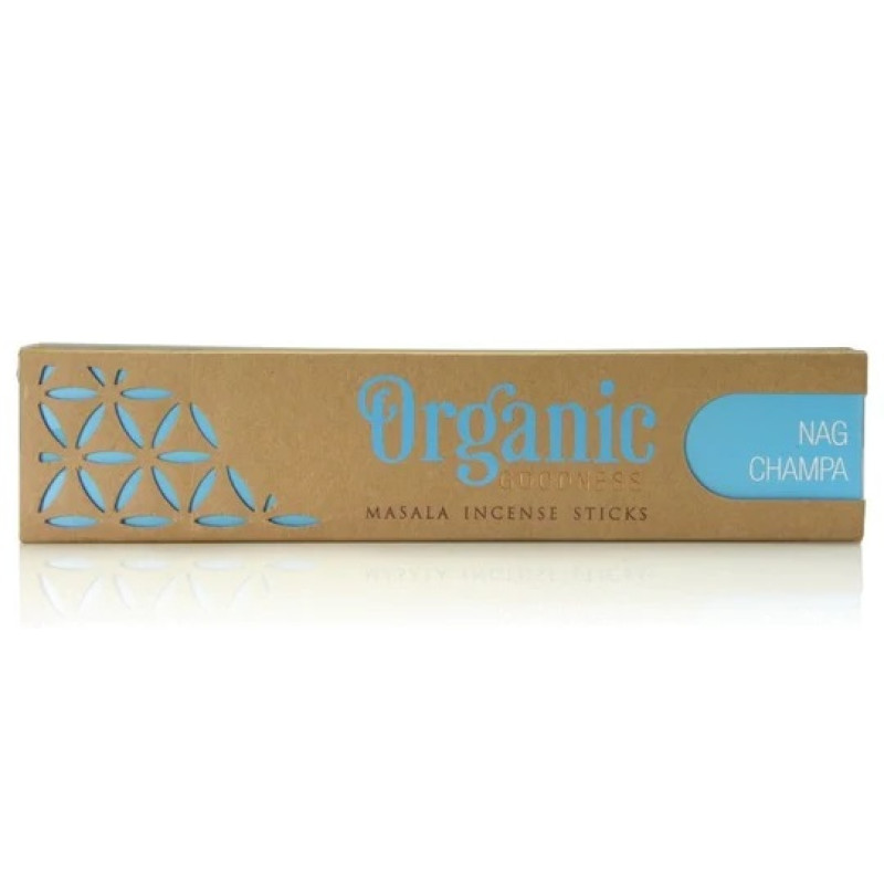 Masala Incense Sticks Nag Champa 15g by ORGANIC GOODNESS