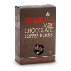 Dark Chocolate Coffee Beans 150g by ORGANIC TIMES