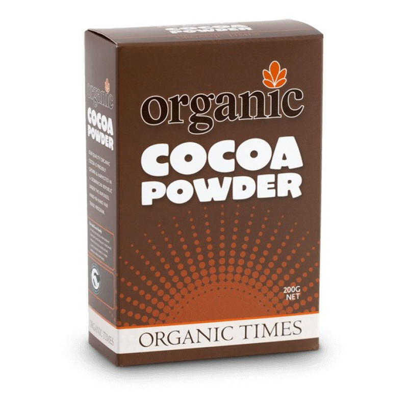 Organic Cocoa Powder 200g by ORGANIC TIMES