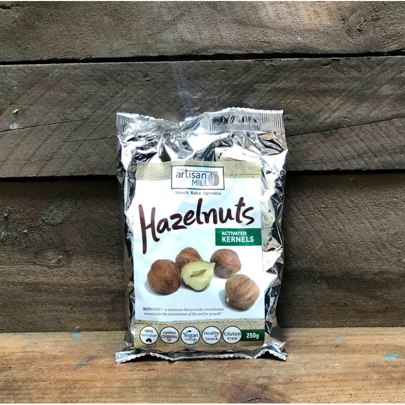 Australian Hazelnuts Dark Chocolate 100g by THE ARTISAN MILL