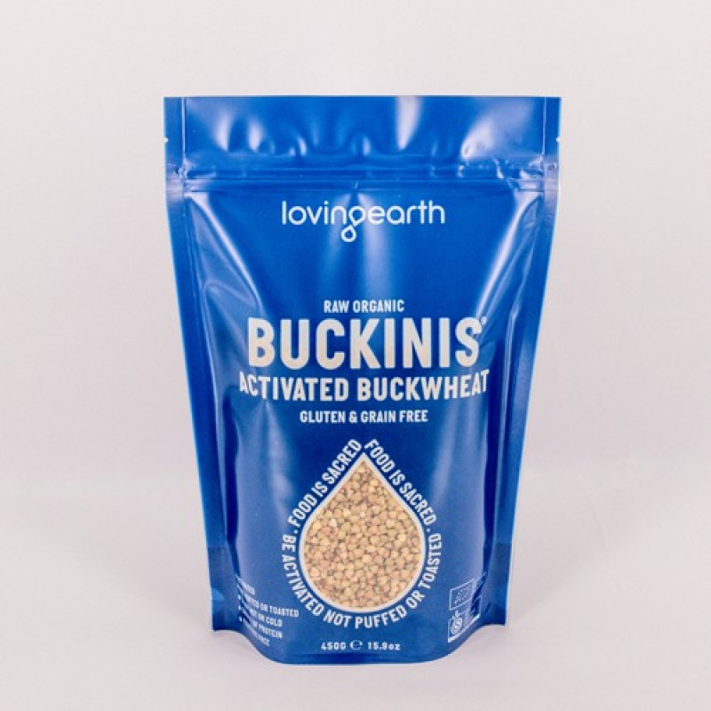 Organic Activated Buckinis 950g by LOVING EARTH
