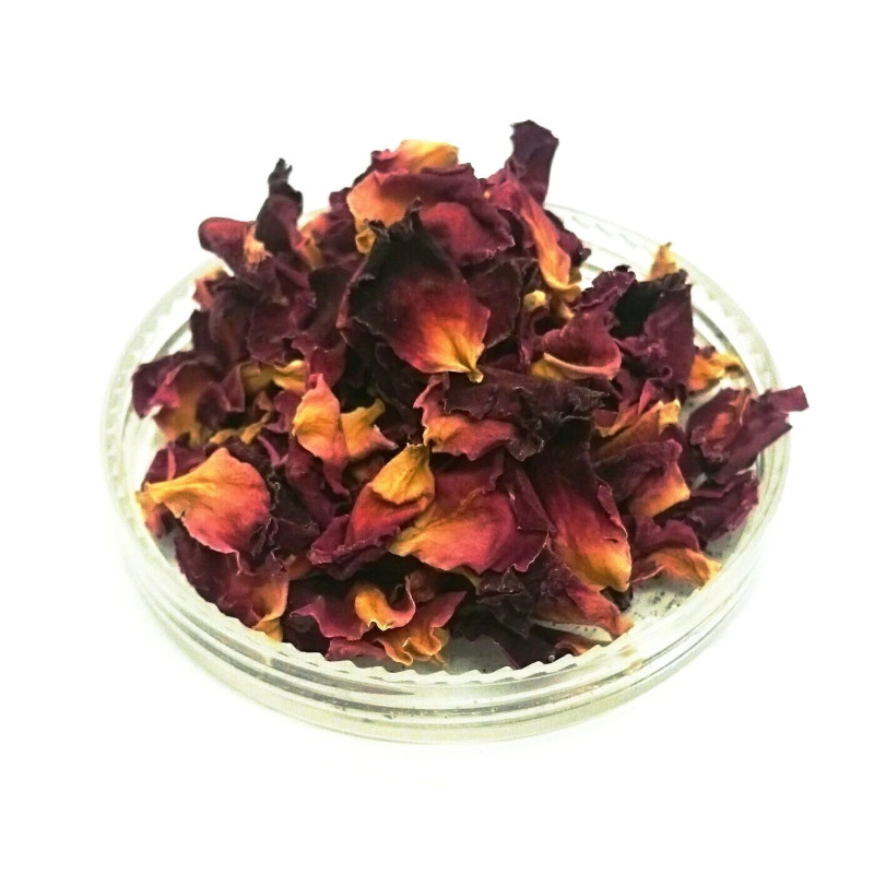 Red Rose Petals 50g by PLANT ESSENTIALS