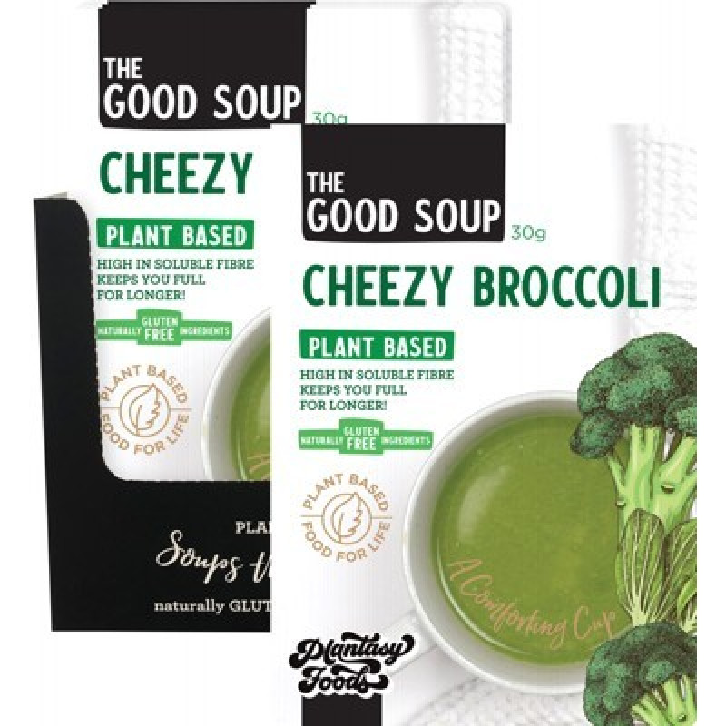The Good Soup - Cheezy Broccoli 30g by PLANTASY FOODS