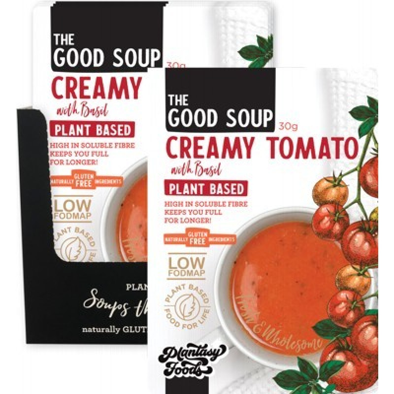 The Good Soup - Creamy Tomato with Basil 30g by PLANTASY FOODS