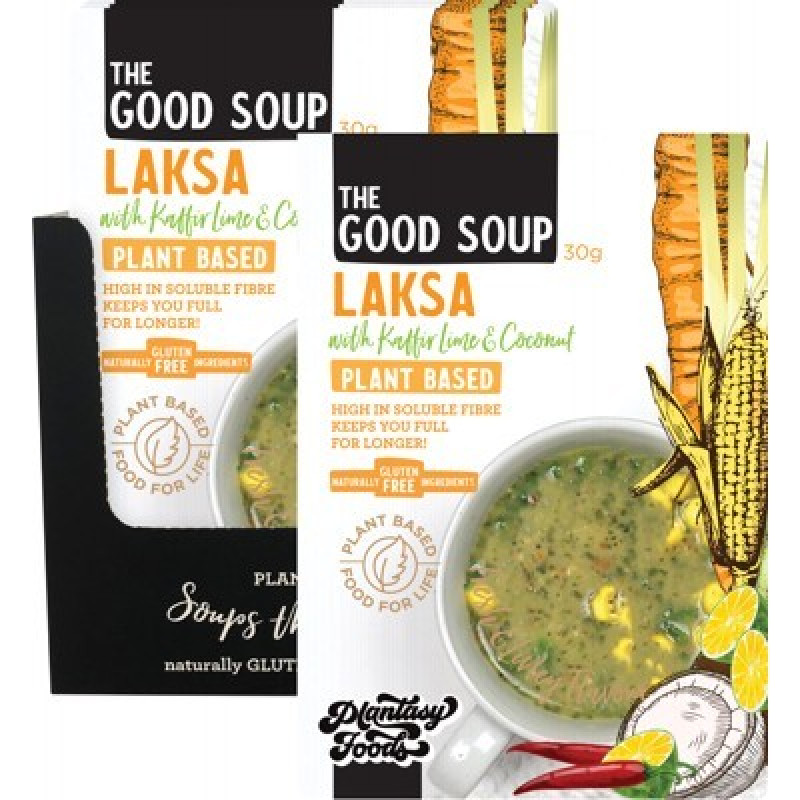 The Good Soup - Laksa with Kaffir Lime & Coconut 30g by PLANTASY FOODS