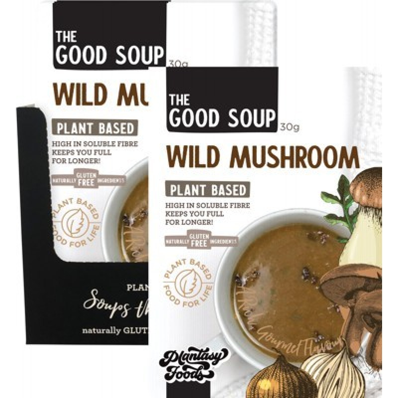 Wild Mushroom Soup 25g by PLANTASY FOODS