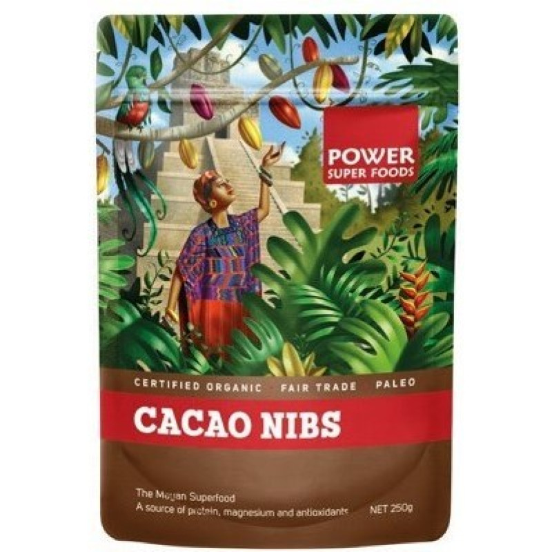 Cacao Nibs 250g by POWER SUPER FOODS