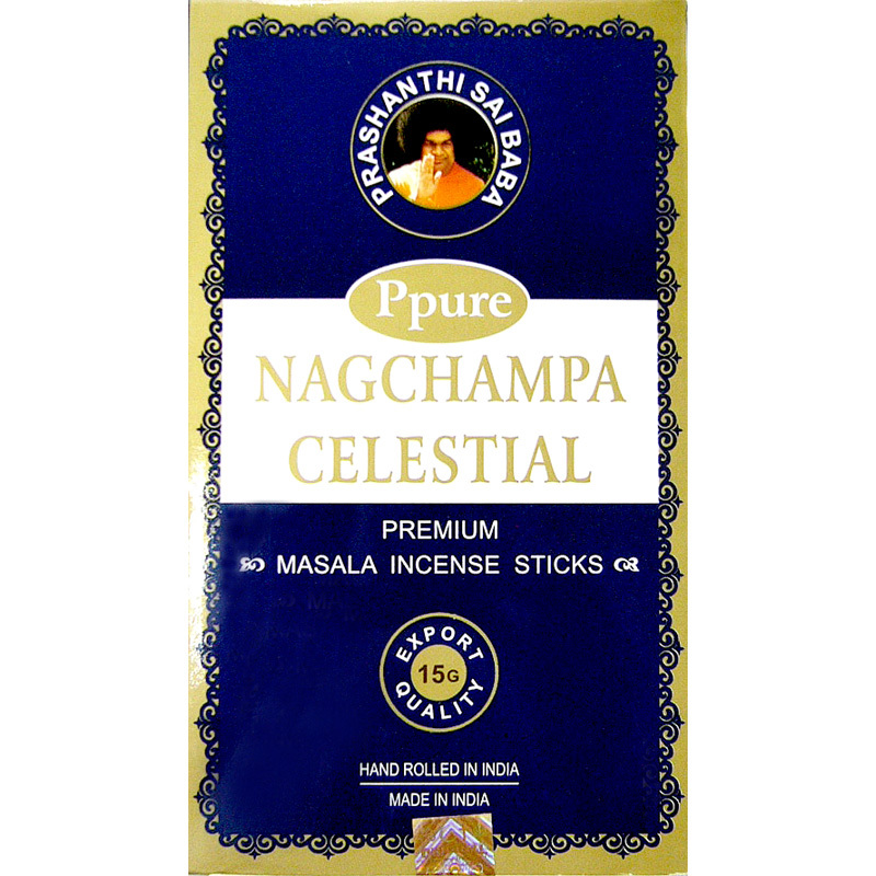 Nagchampa Blue Celestial Incense 15g by PPURE
