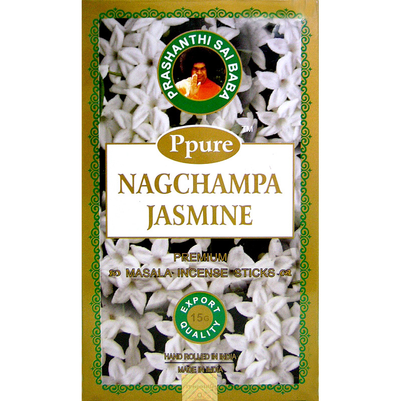 Nagchampa Jasmine Incense 15g by PPURE
