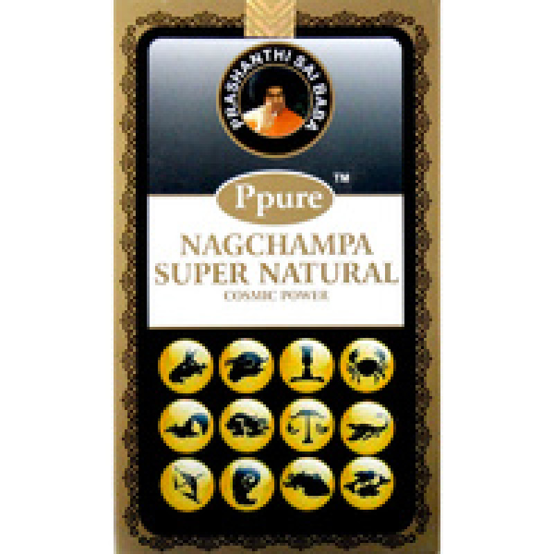 Nagchampa Super Natural Incense Sticks 15g by PPURE