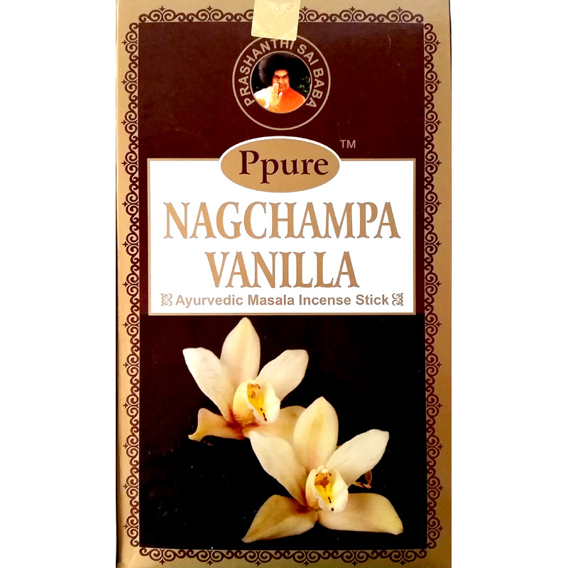 Nagchampa Vanilla Incense 15g by PPURE