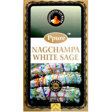 Nagchampa White Sage Incense 15g by PPURE