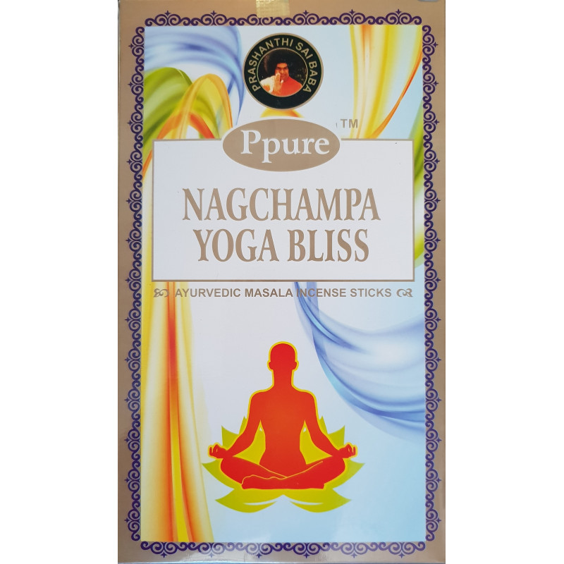 Nagchampa Yoga Bliss Incense 15g by PPURE