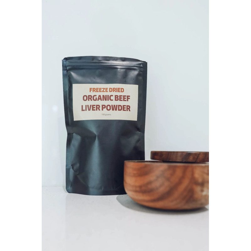 Organic Grass Fed Beef Liver Powder 100g by PRIME SEASONING