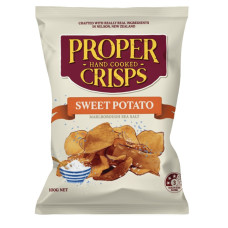 Sweet Potato Crisps 100g by PROPER CRISPS