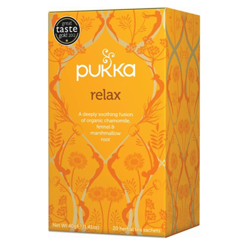 Relax Tea Bags (20) by PUKKA