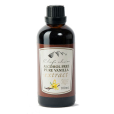 Alcohol Free Pure Vanilla Extract 100ml by CHEF'S CHOICE
