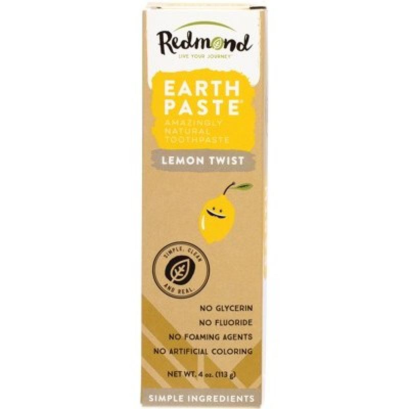 Earthpaste Toothpaste With Silver Lemon Twist 113g by REDMOND