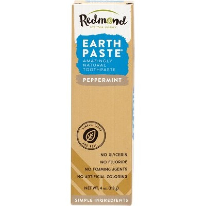Earthpaste Toothpaste With Silver Peppermint 113g by REDMOND