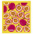 100% Compostable Dishcloth - Passionfruit by RETRO KITCHEN