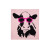 100% Biodegradable Dishcloth - Cow by RETRO KITCHEN