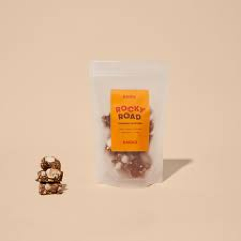 Rocky Road Caramel Clusters 150g by CHOW CACAO