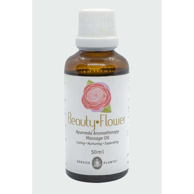 Beauty Flower Ayurveda Massage Oil 50ml by SERVICE-PLANTS
