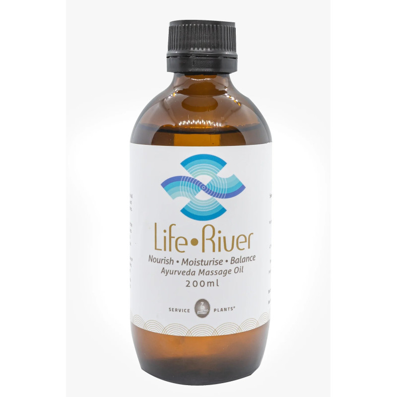 Life River Ayurveda Massage Oil 200ml by SERVICE-PLANTS
