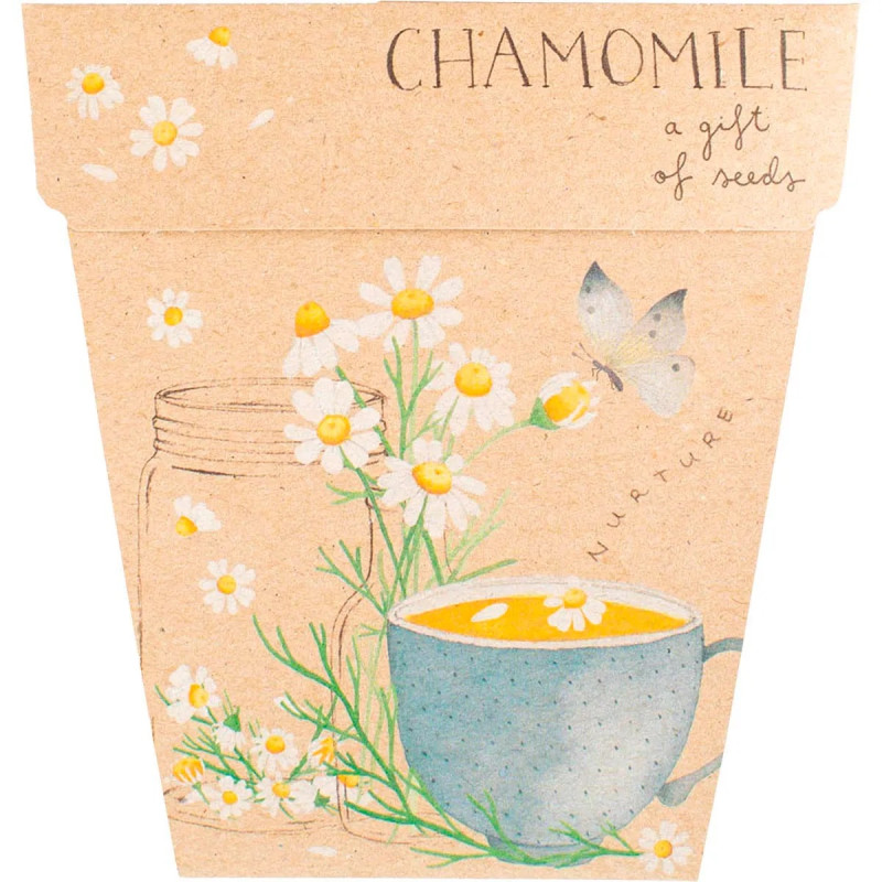 Gift Of Seeds - Chamomile Card by SOW "N SOW