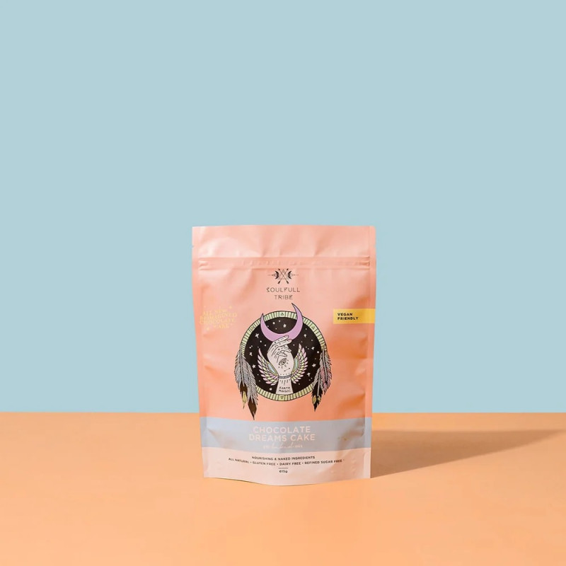 Chocolate Dreams Cake Bake Mix 615g by SOULFUL TRIBE