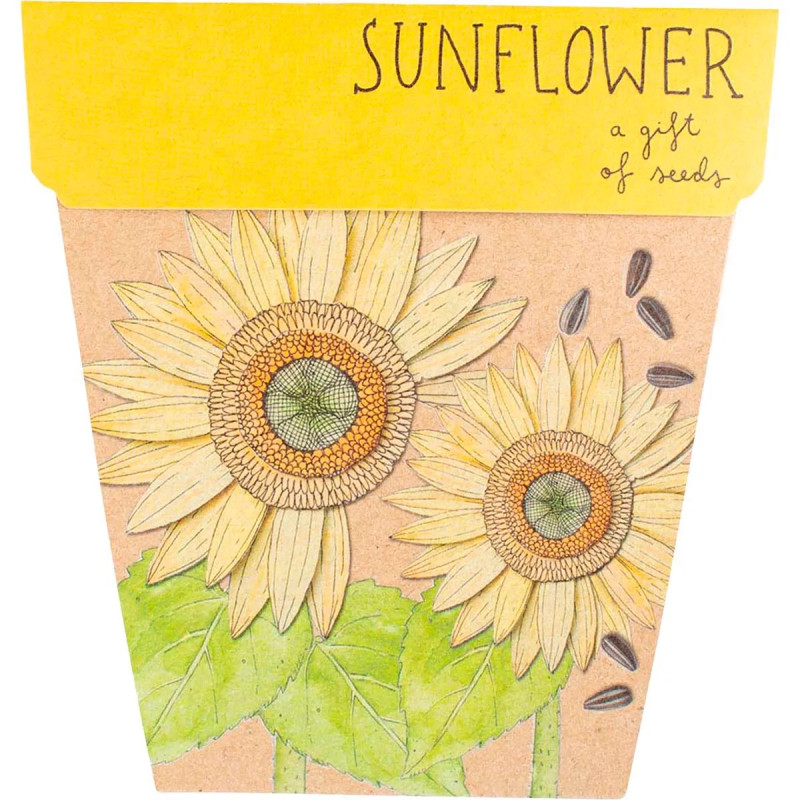 Gift Of Seeds - Sunflower by SOW "N SOW