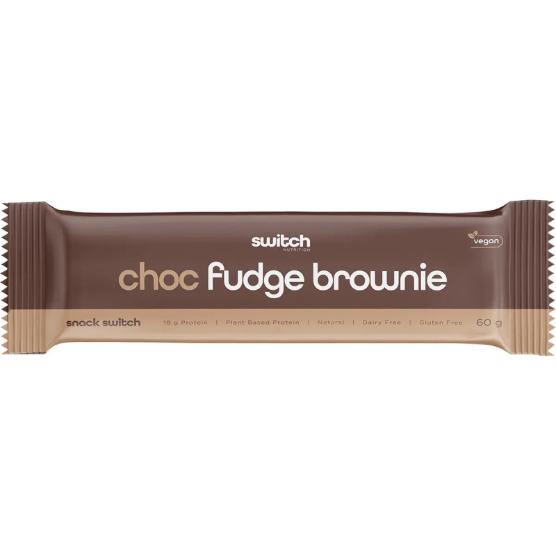 Choc Fudge Brownie Protein Bar 60g by SWITCH NUTRITION