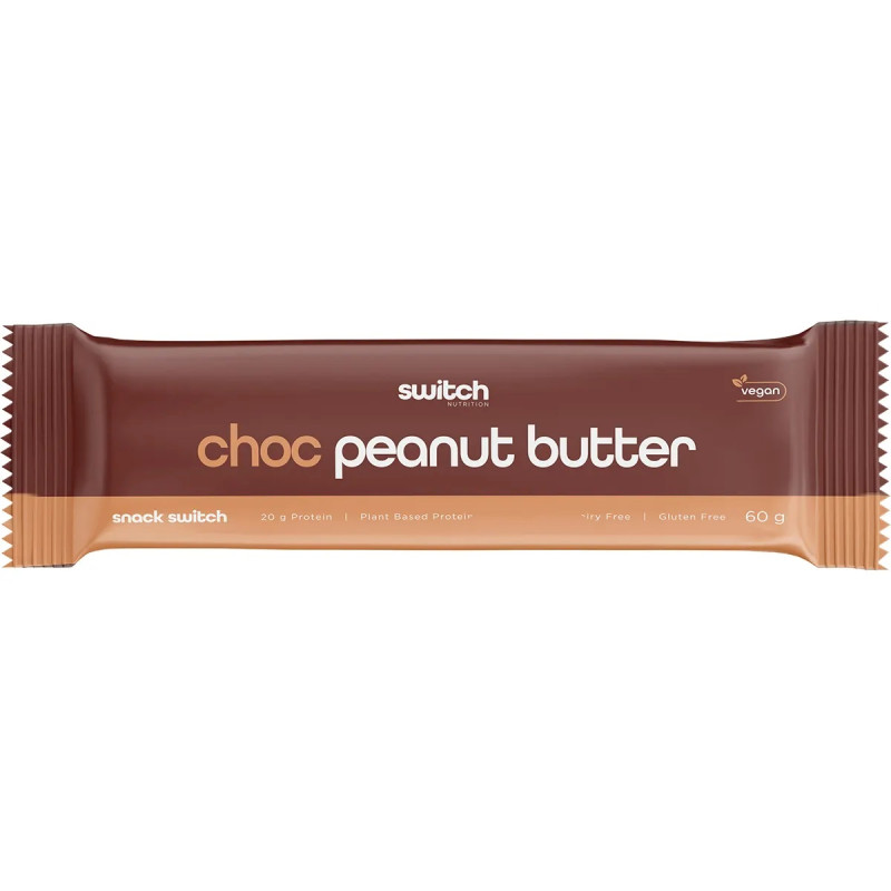 Choc Peanut Butter Protein Bar 60g by SWITCH NUTRITION