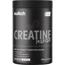100% Pure Creapure Creatine Monohydrate 500g by SWITCH NUTRITION